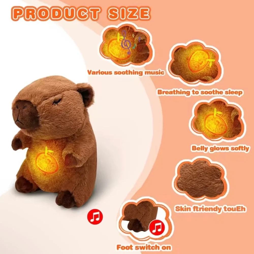 Breathing Stuffed Animal, Calmimg soothing